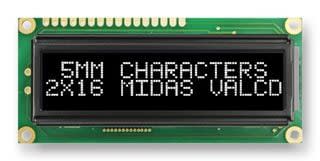 MIDAS DISPLAYS MC21605G12W-VNMLWI
