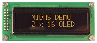 MIDAS DISPLAYS MCOB21605B1V-EYP