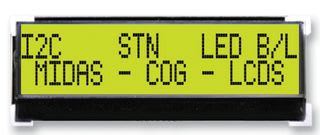 MIDAS DISPLAYS MCCOG22005A6W-SPTLYI