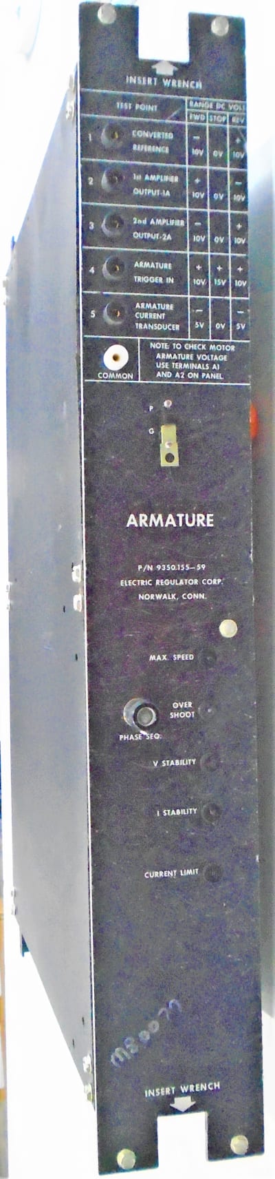 ELECTRIC REGULATOR 9350.155-59