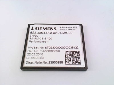 SIEMENS 6SL3054-0CG01-1AA0-Z-F02