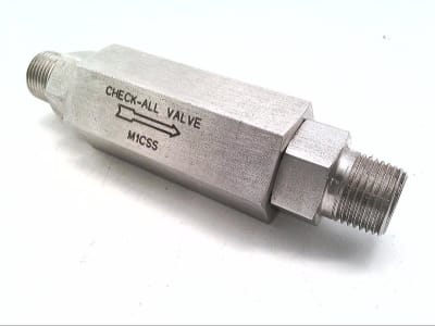 CHECK ALL VALVES M1CSS