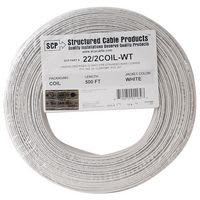 STRUCTURED CABLE 22/2COIL-WT