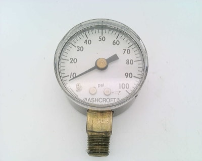 ASHCROFT 15W-1001-TH02B-XUC-100