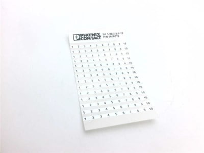 PHOENIX CONTACT SK 5,08/2 8:FORTL.ZAHLEN 1-10