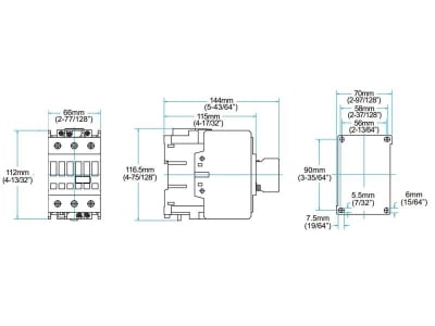 RADWELL VERIFIED SUBSTITUTE LC1D50G7-SUB (SM-AUX)