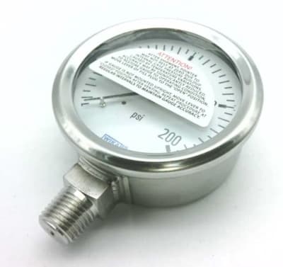 WIKA 232.53-2.5-200PSI-1/4NPT
