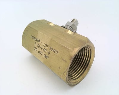 GEMINI VALVE 1-76-1-RT-6