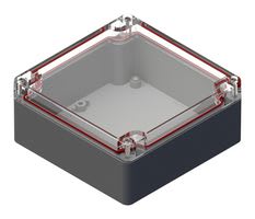 SERPAC ELECTRONIC ENCLOSURES RB55P06C16G