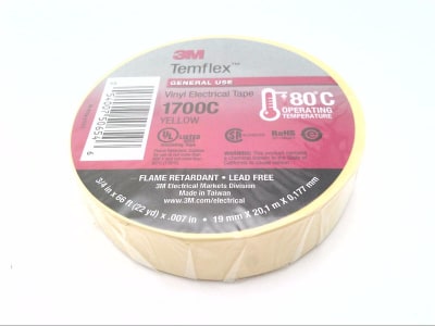 3M 1700C-YELLOW-3/4X66FT