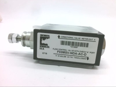 CONTINENTAL HYDRAULICS F03MSV-NDA-AC-D