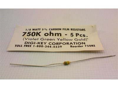 YAGEO CFR-12JB-52-750K