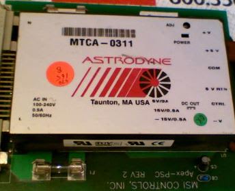 MSI CONTROLS 3000.020.162