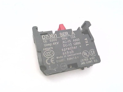 SPRECHER & SCHUH D7-X01