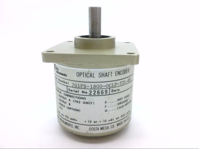 DANAHER CONTROLS 701FS-1800-0CLP-TTL-SS