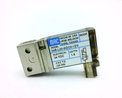 MAC VALVES INC 34B-L00-GDC0-1DV