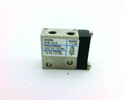 MAC VALVES INC 34B-AAA