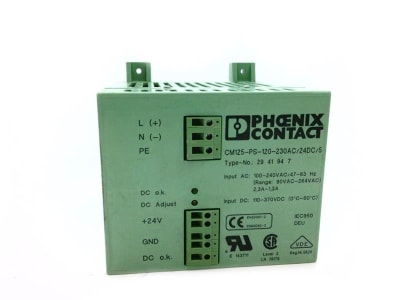PHOENIX CONTACT CM125-PS-120-230AC/24DC/5