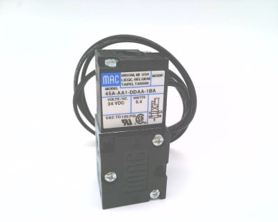 MAC VALVES INC 45A-AA1-DDAA-1BA