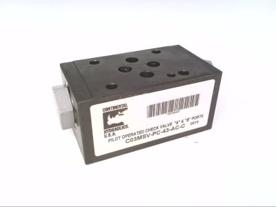 CONTINENTAL HYDRAULICS C03MSV-PC-43-AC-C