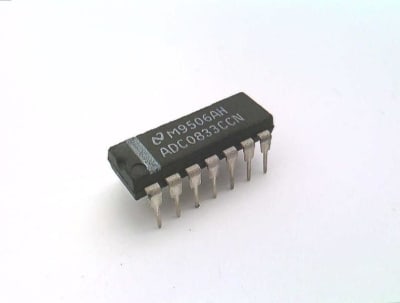 TEXAS INSTRUMENTS SEMI ADC0833CCN