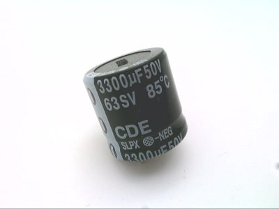 CORNELL DUBILIER SLPX332M050C1P3