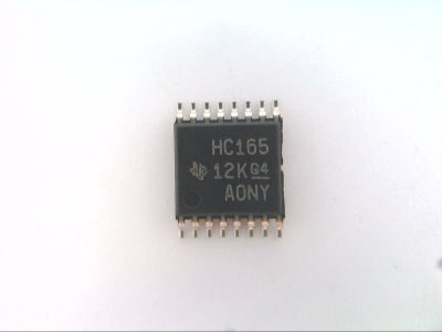 TEXAS INSTRUMENTS SEMI SN74HC165PWR