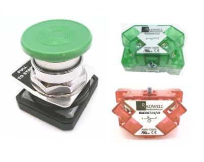 RADWELL VERIFIED SUBSTITUTE 9001KR8G-SUB-1NO/1NCLB