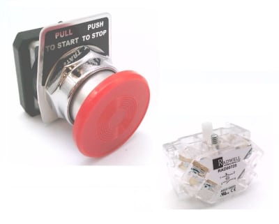 RADWELL VERIFIED SUBSTITUTE 9001KR8R-SUB-1NO/1NC