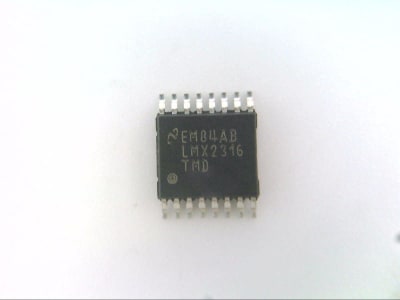 TEXAS INSTRUMENTS SEMI LMX2316TM