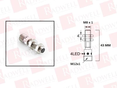 RADWELL VERIFIED SUBSTITUTE 872C-DH2CP8-D4-SUB