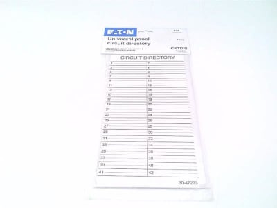 EATON CORPORATION CKTDIR