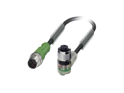 PHOENIX CONTACT SAC-4P-M12MS/0,3-PUR/M12FR-3L