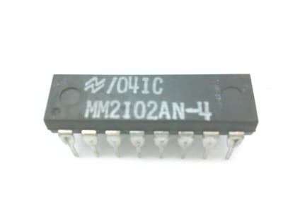 TEXAS INSTRUMENTS SEMI MM2102AN-4