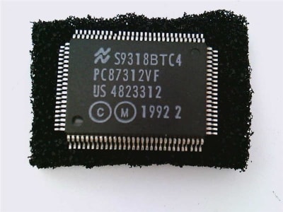 TEXAS INSTRUMENTS SEMI PC87312VF