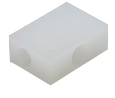 EFECTOR FLOW BLOCK, PVDF, 1/4" X G1/4-U40088