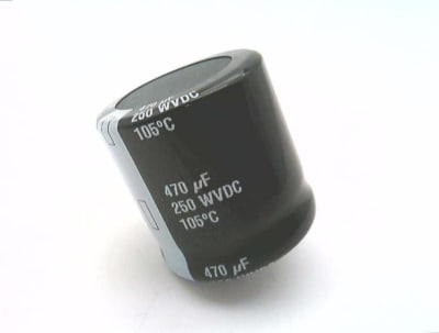 CORNELL DUBILIER 381LX471M250K022