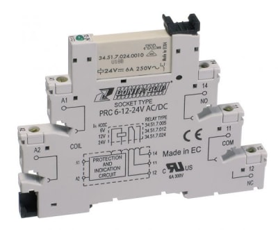 CONTA CLIP PRC6-12-24VDC