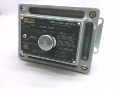 METRIX VIBRATION 5550 1-2-1-2-1-0
