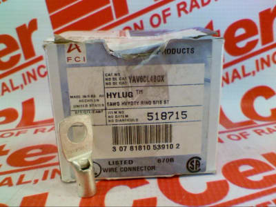 BURNDY YAV6C-L4BOX