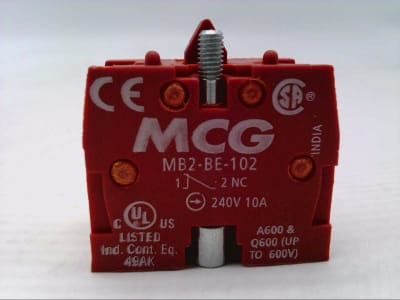 MCG INDUSTRIAL MB2-BE-102