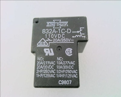 SONG CHUAN 832A-1C-D-110VDC