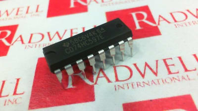 TEXAS INSTRUMENTS SEMI CD74HC597E