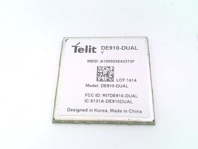 TELIT WIRELESS SOLUTIONS DE910-DUAL