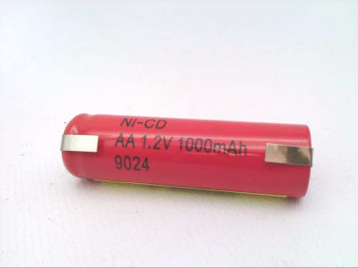 EXELL BATTERY AA-1000-SOLDERTAB