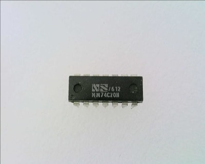 NATIONAL SEMICONDUCTOR MM74C20N