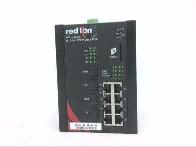 RED LION CONTROLS NT24K-12SFP-DM4-POE