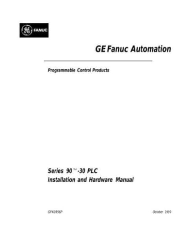 FANUC GFK-0356