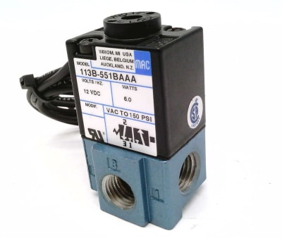 MAC VALVES INC 113B-551BAAA