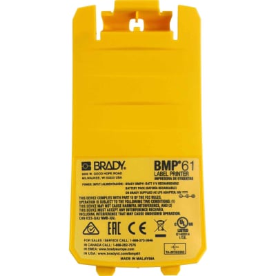 BRADY BMP61-W-BATCOV